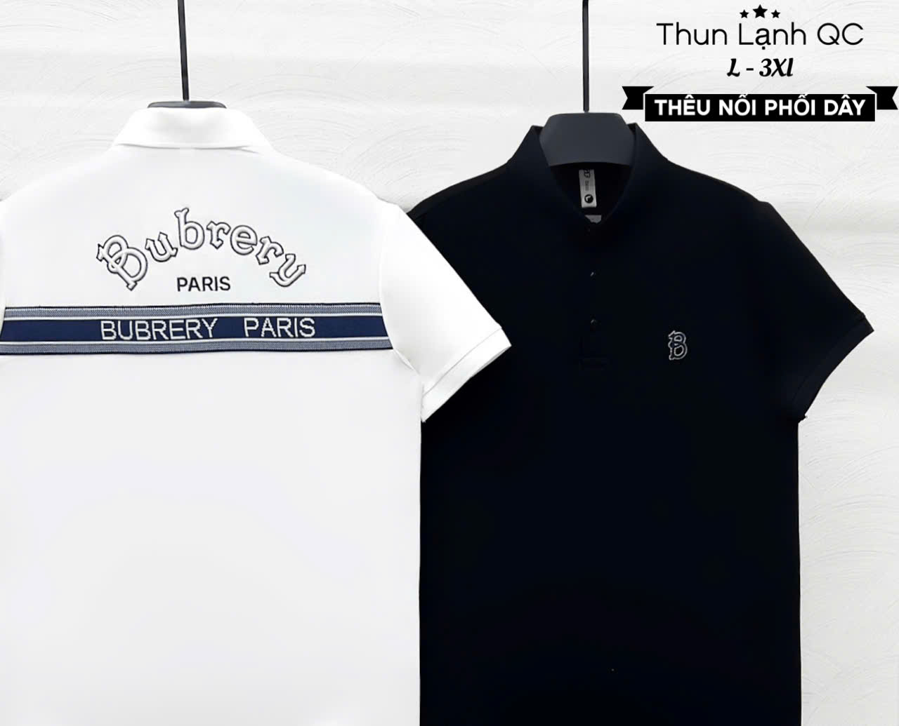 Áo thun nam cổ trụ giá sỉ 015 - Ảnh 36