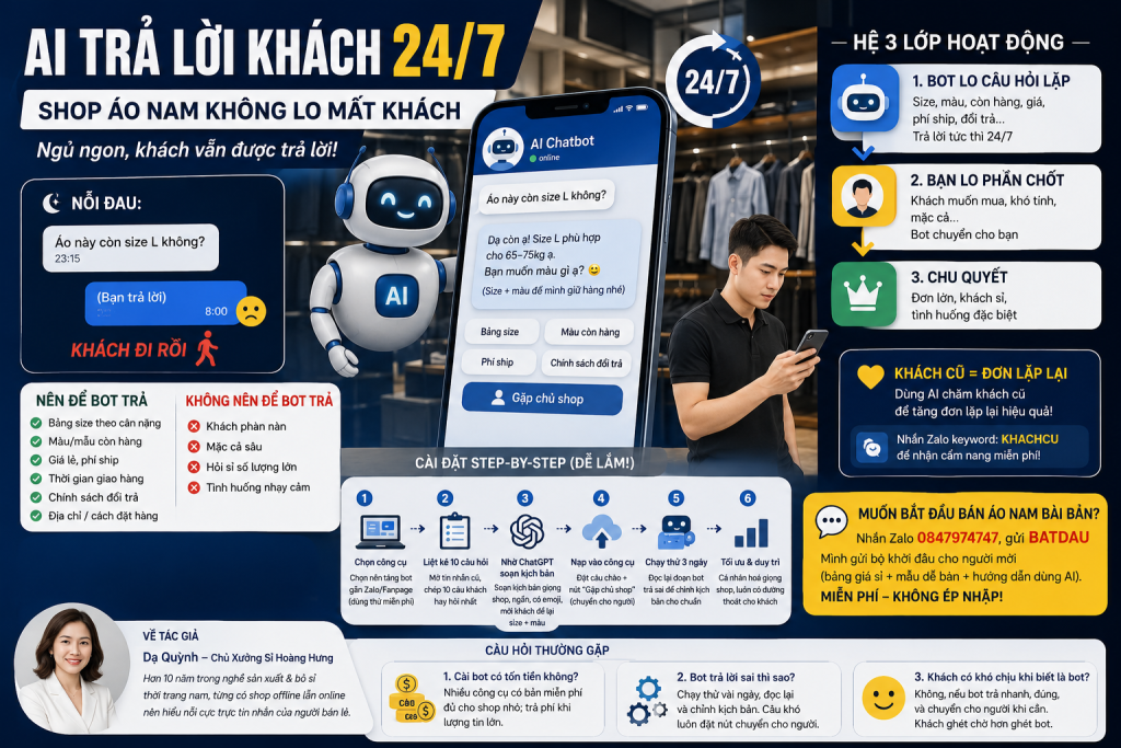 Trả lời tin nhắn tự động