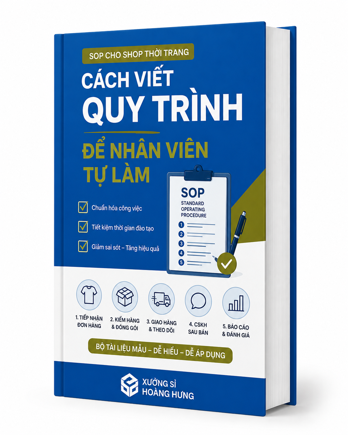 quy trình cho shop thời trang