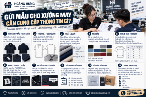 Gửi mẫu cho xưởng may