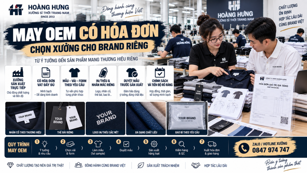 May OEM có hóa đơn