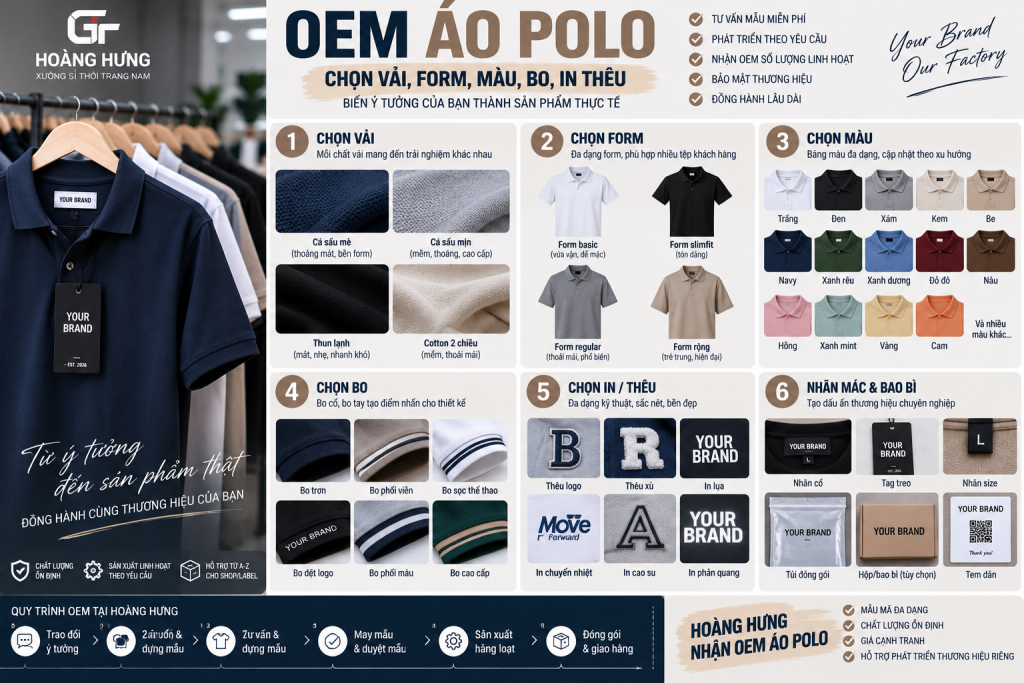 OEM áo thun nam